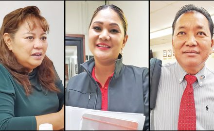 Celina R. Babauta, Corina L. Magofna and Francisco Q. Cruz